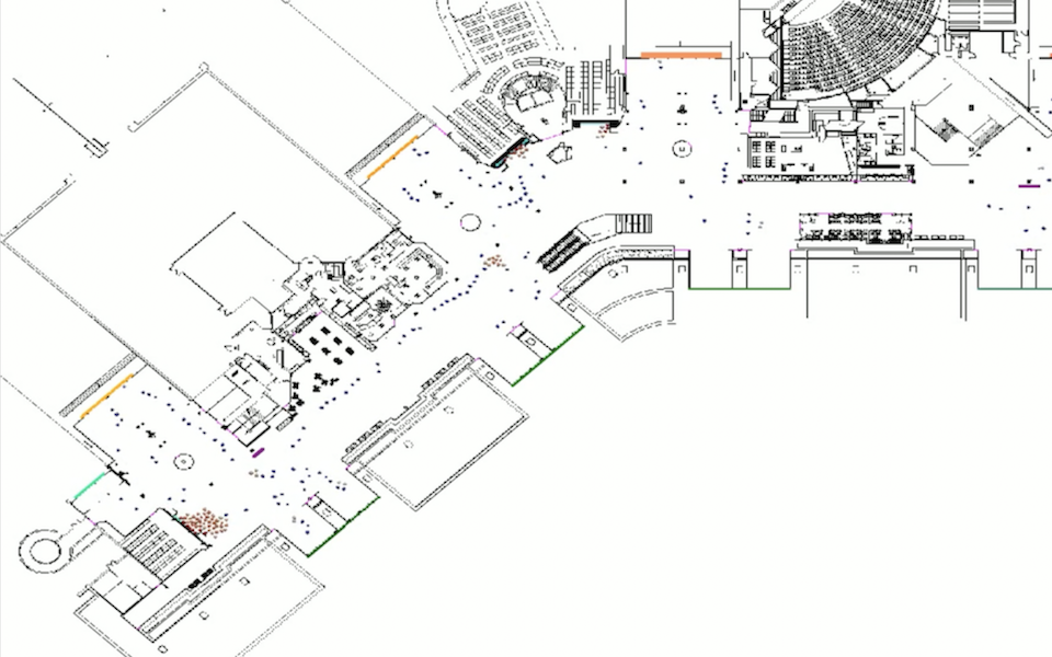 Pedestrian flow planning